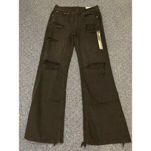 American Eagle Outfitters Black Flare Jeans
